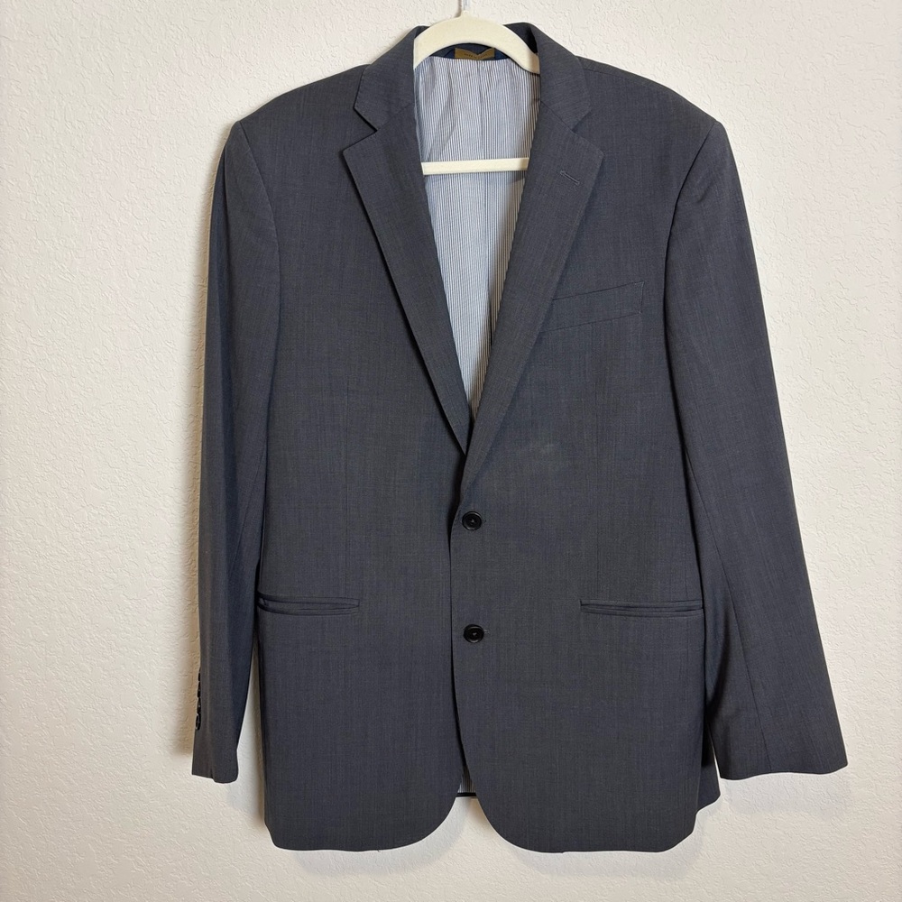 Brooks Brothers Explorer Regent Fit Gray Wool Blazer Sports Coat Men’s 40R